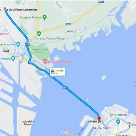 Lejlighed 10 Min From Venice Free Garage Lovely Flat *